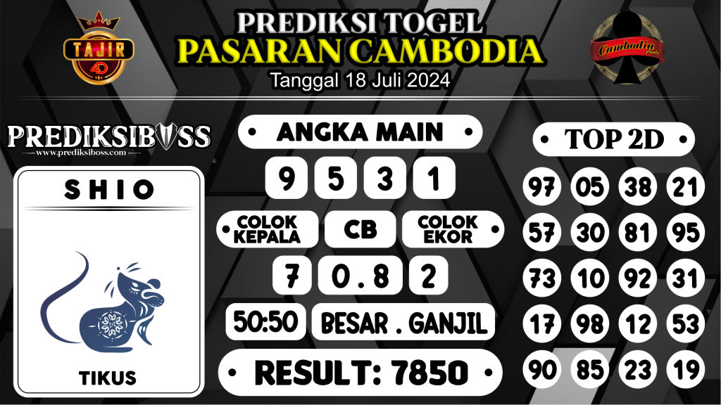 https://prediksibosskita.com/prediksi-boss-togel-cambodia-kamis-18-juli-2024/