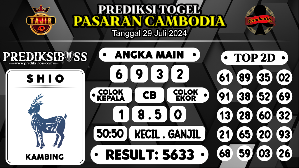 https://prediksibosskita.com/prediksi-boss-togel-cambodia-senin-29-juli-2024/