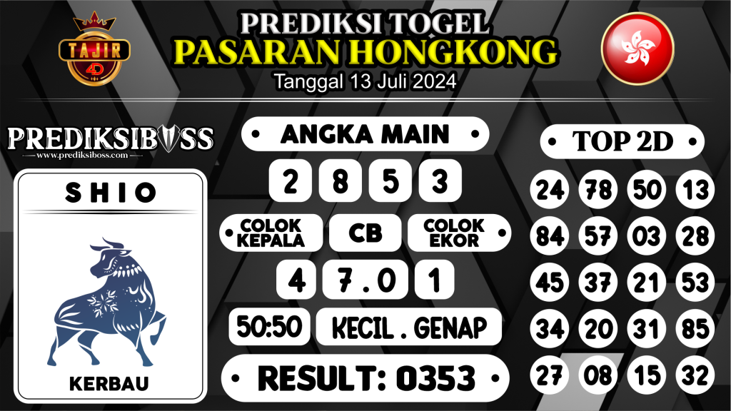 https://prediksibosskita.com/prediksi-boss-togel-hongkong-sabtu-13-juli-2024/