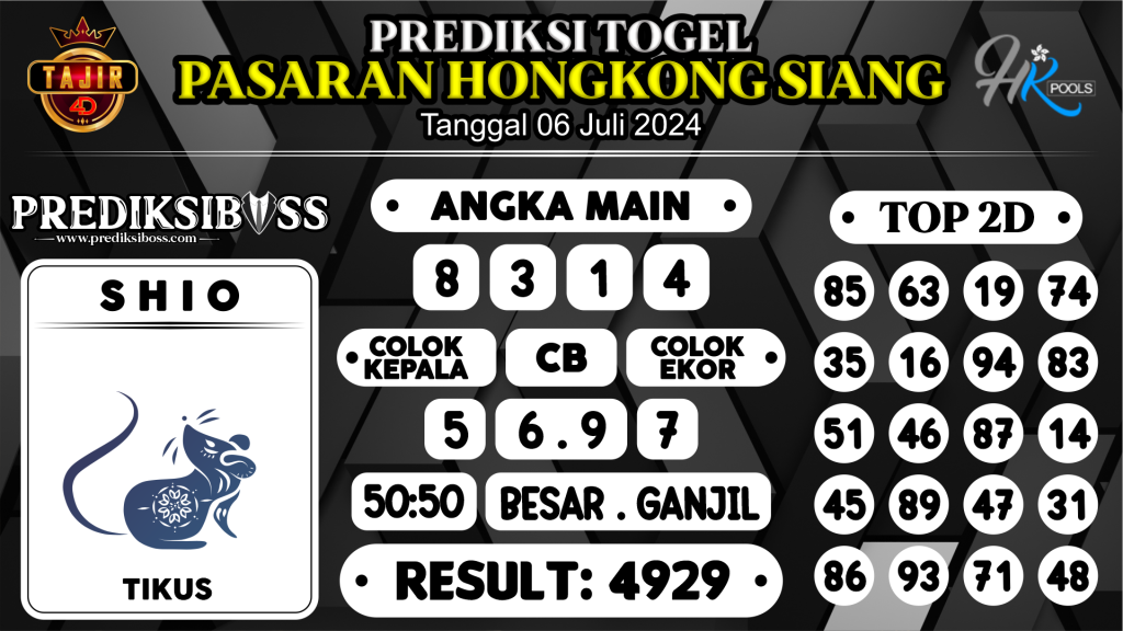 https://prediksibosskita.com/prediksi-boss-togel-hk-siang-sabtu-06-juli-2024/