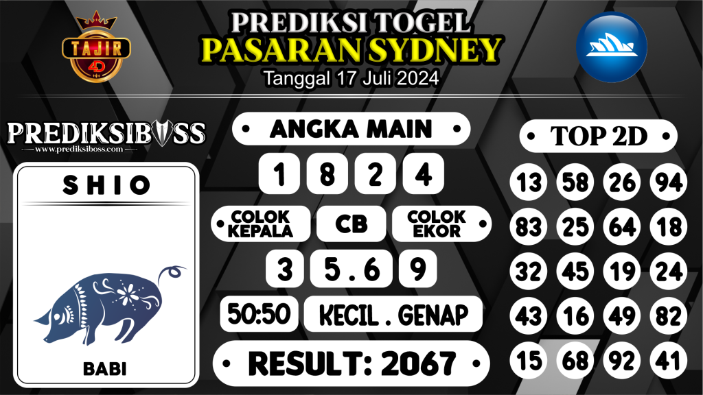 https://prediksibosskita.com/prediksi-boss-togel-sidney-rabu-17-juli-2024/