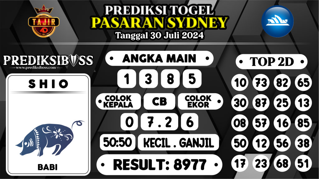 https://prediksibosskita.com/prediksi-boss-togel-sidney-selasa-30-juli-2024/