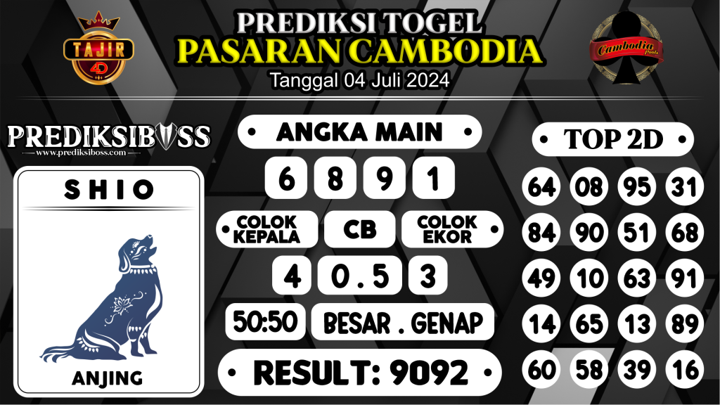 https://prediksibosskita.com/prediksi-boss-togel-cambodia-kamis-04-juli-2024/