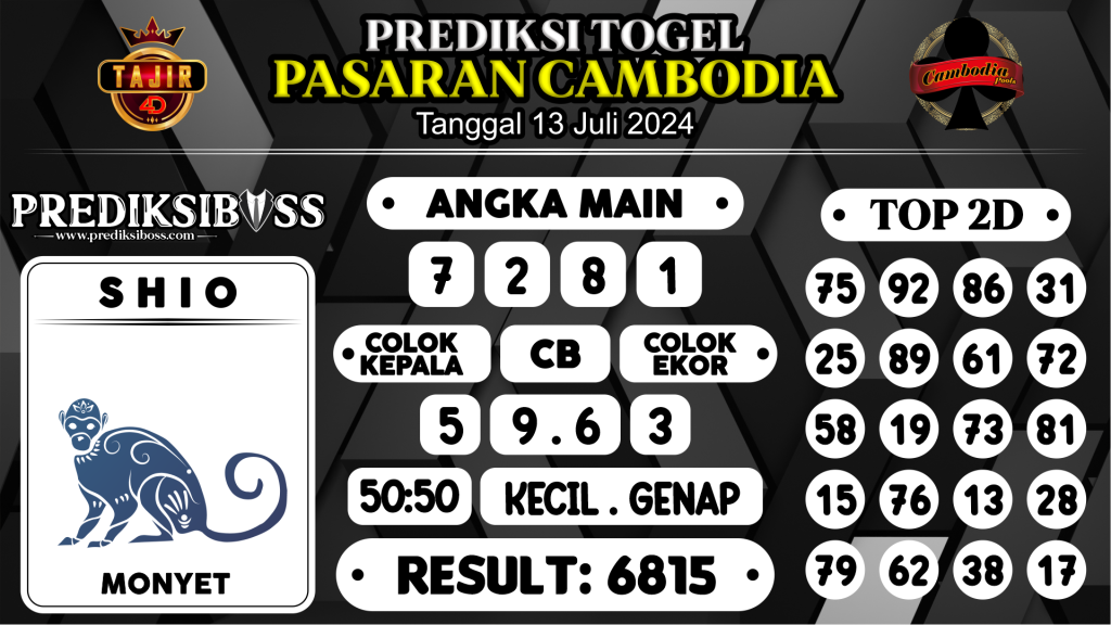 https://prediksibosskita.com/prediksi-boss-togel-cambodia-sabtu-13-juli-2024/