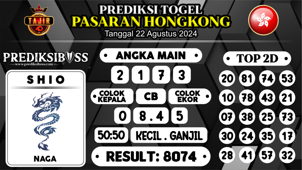 https://prediksibosskita.com/prediksi-boss-togel-hongkong-kamis-22-agustus-2024/