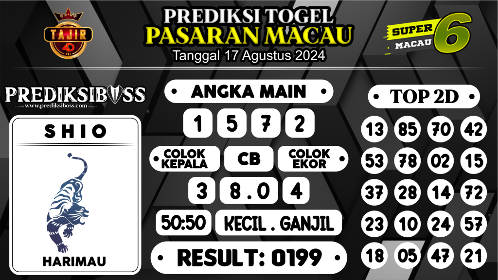 https://prediksibosskita.com/prediksi-boss-togel-macau-sabtu-17-agustus-2024/