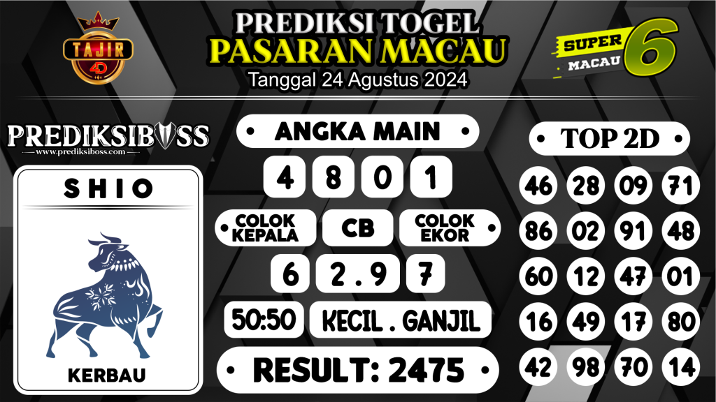 https://prediksibosskita.com/prediksi-boss-togel-macau-sabtu-24-agustus-2024/