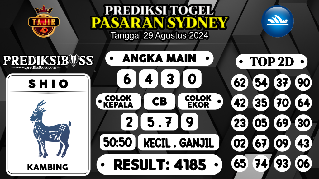 https://prediksibosskita.com/prediksi-boss-togel-sidney-kamis-29-agustus-2024/